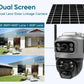 Caméra De Surveillance Solaire 4G Double Objectif 8MP