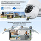 Caméra WiFi Solaire Extérieure PTZ 4MP